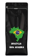 KÁVOVÉ ZRNKY 1kg ARABICA 100% ČERSTVO PRAŽENÁ BRAZÍLIA