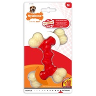 Nylabone Extreme Double Bone trvanlivá maškrta pre psov s príchuťou slaniny M