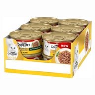 Gourmet Gold, šťavnatý pôžitok s kuracím mäsom 12 x 85 g