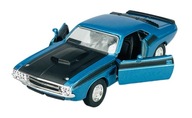 WELLY 1970 DODGE CHALLENGER T/A 1:34 METAL NOVINKA