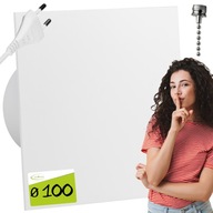 KÚPEĽŇOVÝ VENTILÁTOR Ø100 Kábel + PLEXI reťaz