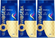 Woseba Arabica mletá káva 250g x3