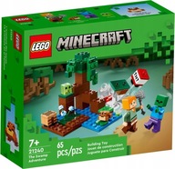 Darček LEGO Minecraft 21240 Dobrodružstvo v mokrade