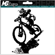 ENDURO DH BIKE nálepka NA STENU AUTA 30x20cm