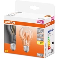 2x E27 A60 LED žiarovka 4W 40W 470lm 2700K OSRAM