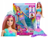 Barbie morská panna Malibu blikajúce svetlá HDJ36