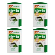 ZELENÉ LISTOVÉ SLADIDLO STEVIA 4 x 250 tabliet