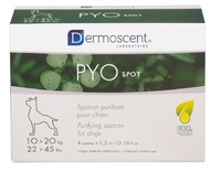 PYOspot Dermoscent do 10 kg pes s hnisavým zápalom