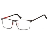 Obdĺžnikové dioptrické okuliare Nerd pre mužov