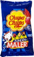 Chupa Chups Zungen Maler Farbiace Tongue Lollipop 120