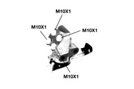 BREMBO KOREKTOR VÝKONU BRZD 357612151 191612151