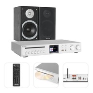 Stereo set/Internetový prijímač FM DAB+ CD BT USB+ 2x stĺp