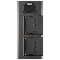 Newel DUAL USB-C nabíjačka NP-F550 NP-F770 NP-F970