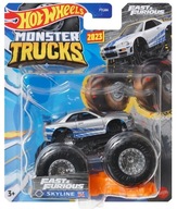 Nissan Skyline GT-R Fast & Furious 1:64 Monster Trucks Auto 9 cm