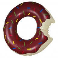 Donut nafukovací kruh 110cm hnedý