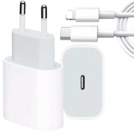 RÝCHLA USB C NABÍJAČKA 20W + KÁBEL PRE IPHONE 1M