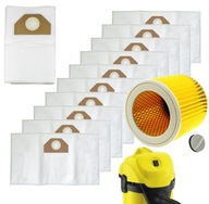 FILTER 10x SÁČKA DO VYSÁVAČA KARCHER WD3 200 MV3