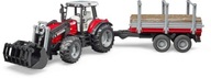 Traktor Massey Ferguson 7480 s čelným nakladačom