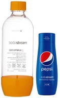 Sodastream set fľaša 1l + Pepsi sirup 440 ml