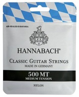 Klasické struny Hannabach 500 Medium Tension