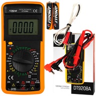 MULTIMETER TEPLOMER PRÚDU NAPÄTIE 2xAAA