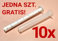 10x striekačka na kŕmenie, podávanie liekov, bezpečné a pohodlné (zľava)