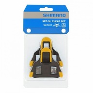 SHIMANO SM-SH11 Pedálové zarážky SPD-SL Žlté ORIGINÁL