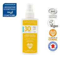 Alphanova Sun Bio, sprej na opaľovanie SPF 30, 125 g