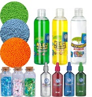 CRUSHER set Lepidlo na Slime Astra 2 farby + aktivátor 250ml + príslušenstvo