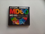 MiniDisc MD TDK MD-XG 60 nový 1ks-