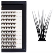 MANY BEAUTY 20D SUPERBLACK MASTER BOX CC EYELASHES 8-14MM