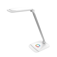 LAMPA DO ŠKOLY s RGB nočnou lampou, biela LED 12W + USB nabíjačka