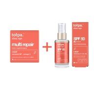 TOŁPA SET krém s SPF 50 + multi repair regeneračný krém na noc