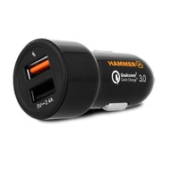 NABÍJAČKA DO AUTOMOBILOV HAMMER QC 2.4 & QC 3.0 PORTS