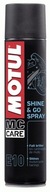 MOTUL E10 SHINE & GO 400ML ČISTIČ