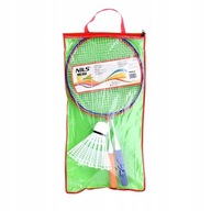 2 Rakety Rakety Badminton HERNÝ SET