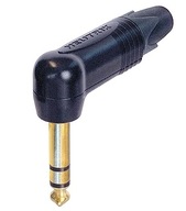 NEUTRIK NP3RX-B JACK 6,3 mm STEREO ZLATÝ UHOL