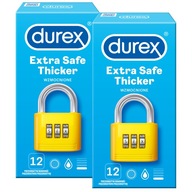 DUREX 20ks Extra Safe kondómy, hrubšie