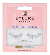 Eylure Naturals mihalnice umelé mihalnice s lepidlom prírodný efekt č. 020