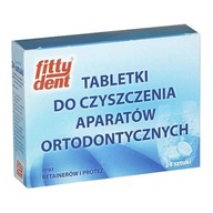 FITTYDENT Ortho Tablets čistiace tablety 24 ks.