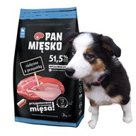 KRMIVO PRE ŠTENIATKA VEĽKÝCH PLEMIEN TEĽACIE 3kg