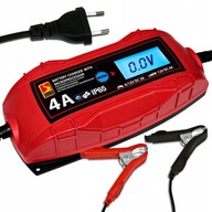 Usmerňovacia nabíjačka batérií 6V/12V/4A LCD