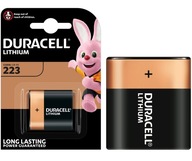 1x lítiová batéria Duracell Ultra 223 CRP2