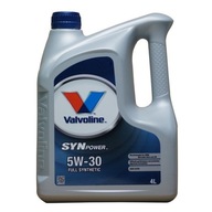 Motorový olej Valvoline SYNPOWER 4L 5W-30