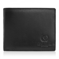 Pánske kožené peňaženky RFID Horizontal Slim Wallet