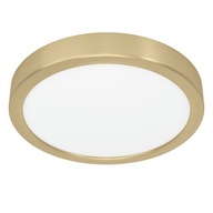 LED stropné svietidlo 17W 3000K 21 cm Eglo Fueva 5 Brass