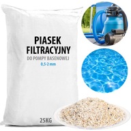 Filtračný piesok pre bazénové čerpadlo, hrubý 25 kg
