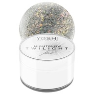 Yoshi Nail Builder Gél ​​Twilight Flash UV/LED Glitter 15 ml Nightglow