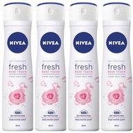 NIVEA ANTIPERSPIRANT Rose Touch 4*150ml DÁMSKE