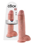 SUPER REALISTICKÉ KING COCK DILDO, DĹŽKA 11 PALCOV